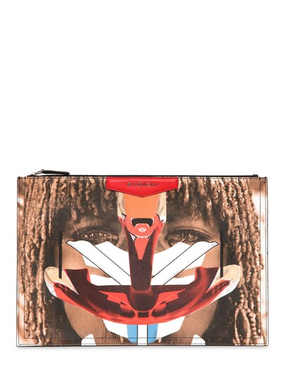 GIVENCHY - TRIBAL GIRL LARGE POUCH