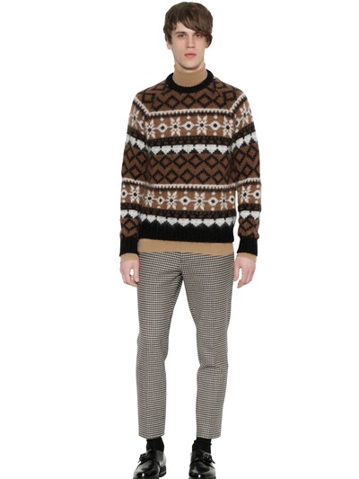 MSGM - MOHAIR WOOL SWEATER