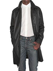 DIOR HOMME - LONG SHINY COAT