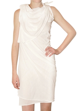 ANN DEMEUL.BLANCHE - DRAPING JERSEY DRESS