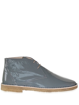SEGNI E SENSI - PATENT CHUKKA BOOT STYLE LACE-UP SHOES