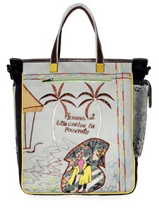 CARMINA CAMPUS - MESSAGE SHOPPING TOTE