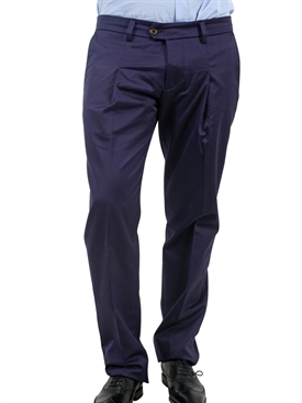 MAURIZIO MIRI - SATIN GABARDINE TROUSERS