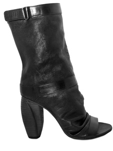 ELISANERO - PULL ON OPEN TOE BOOTS