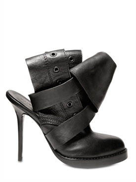 HAIDER ACKERMANN - FLAP LOW BOOTS