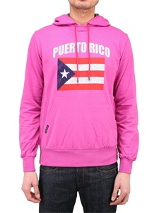DOLCE & GABBANA - PUERTO RICO FLEECE HOODIE SWEATSHIRT