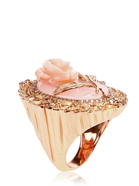 BLISS ROSE - AUGUSTINE AGATE RING