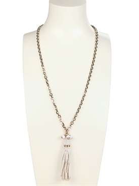 RADÀ - BEADED TASSLE NECKLACE