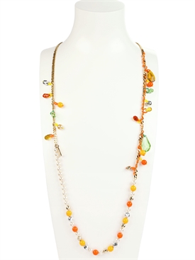 RADÀ - CRYSTALS AND PEARLS NECKLACE