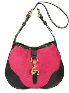 SADDLERS UNION - SUEDE AND CALFSKIN SHOULDER BAG