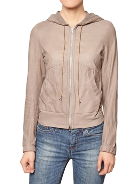 BACKINBAG - LIGHT NAPPA FOLD AWAY LEATHER JACKET