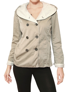 AIGUILLE NOIRE PEUTEREY - GIACCA SPORTIVA IN COTONE SATIN STRETCH
