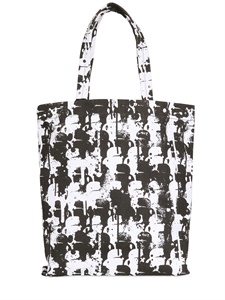 KARL - KARL PRINTED CANVAS TOTE