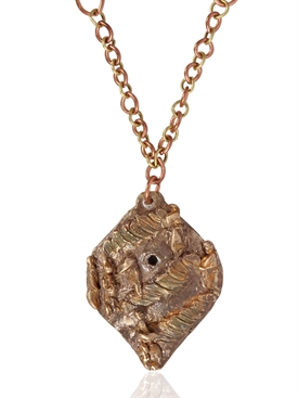 MAGGIE MAGGI - "ART" HAND MADE BRONZE NECKLACE