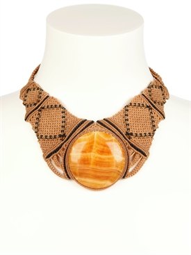 LAUCLEM BIJOUX - AFRICAN ARAGONITE NECKLACE
