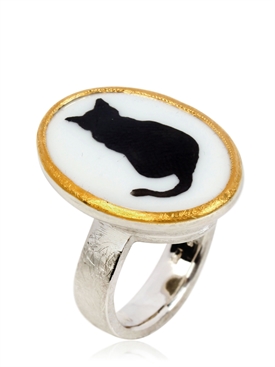 MATERIA PRIMA - BLACK CAT RING
