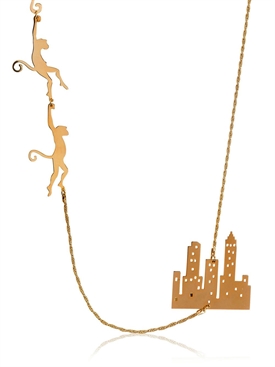 LOROETU - THE MONKEY CITY JUNGLE NECKLACE