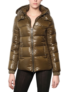 TATRAS - CURSA HOODED SHINY NYLON DOWN JACKET