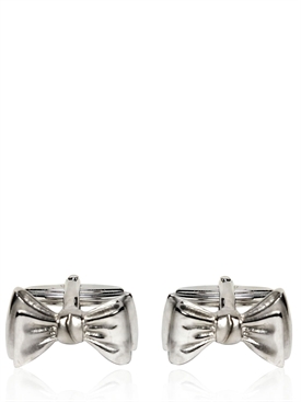 LANVIN - BOW TIE BRASS CUFFLINKS