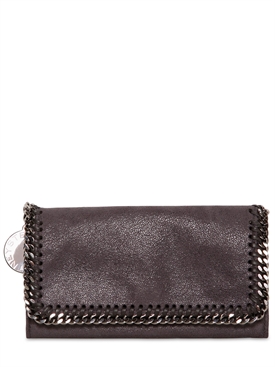 STELLA MCCARTNEY - SHAGGY DEER FAUX LEATHER WALLET