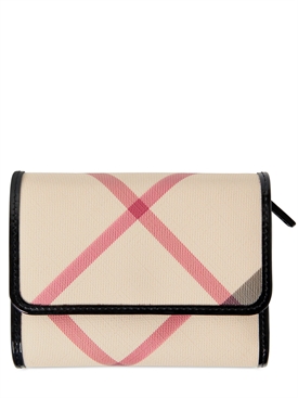 BURBERRY - MEDIUM BELLFIELD NOVA PVC WALLET