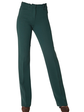 SPACE - DOUBLE LAYERED CREPE TROUSERS
