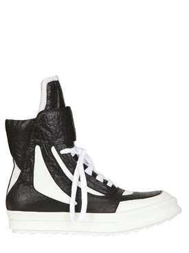 CAMILLA SKOVGAARD - 20MM TWO TONE PRINTED LEATHER SNEAKERS