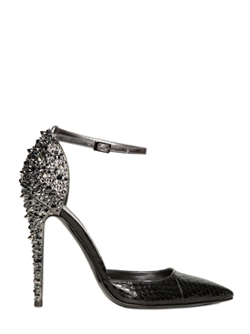 DSQUARED - 110M LALIQUE STUDDED AYERS PUMPS