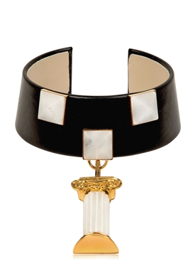 DELFINA DELETTREZ - COLUMN PENDANT COLLAR