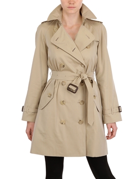 BURBERRY LONDON - WESTMINISTER GABARDINE TRENCH COAT