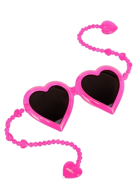JEREMY SCOTT - HEART SUNGLASSES