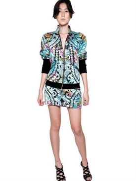 GAETANO NAVARRA - JACQUARD BOMBER JACKET