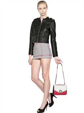 MOSCHINO CHEAP&amp;CHIC - FAUX LEATHER JACKET