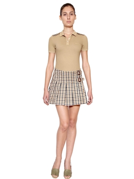 AQUASCUTUM - STRETCH COTTON PIQUET POLO SHIRT