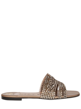 GINA - 10MM LOREN SWAROVSKI CRYSTAL FLATS