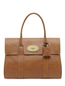 MULBERRY - BAYSWATER NATURAL LEATHER TOP HANDLE