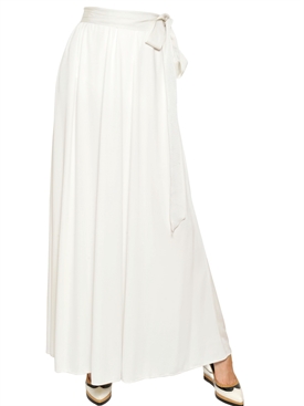LANVIN - VISCOSE JERSEY DRESS/LONG SKIRT