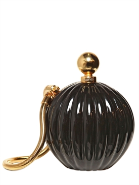 LANVIN - ENAMELED RESIN PERFUME SHOW CLUTCH