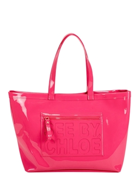 SEE BY CHLOE' - LARGE PATENT PVC TOTE