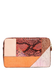 STELLA MCCARTNEY - PATCHWORK FABRIC SHOULDER BAG