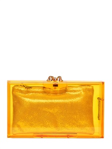 CHARLOTTE OLYMPIA - SPIDER PANDORA PERSPEX CLUTCH