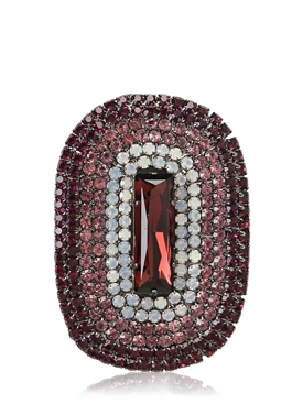 HALABY - MULTICOLOR SWAROVSKI PAVÉ PIN