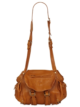 JEROME DREYFUSS - TWEE TEXTURED LEATHER SHOULDER BAG