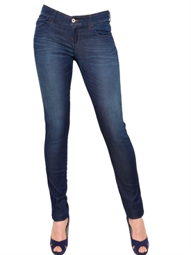 ARMANI JEANS - 14CM SLIM FIT DENIM JEGGINGS