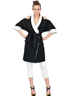 ETRO - TECHNO CADY KIMONO COAT