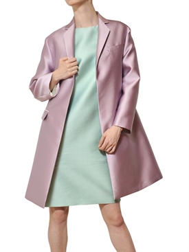 ROCHAS - SILK DUCHESSE COAT