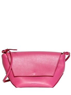 JIL SANDER - NISO NAPPA LEATHER SHOULDER BAG