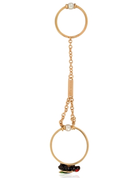 DELFINA DELETTREZ - FLY TWO IN ONE DOUBLE GOLD RING