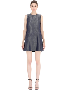 Lame slip dress