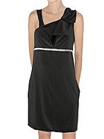 CHLOE' - SHOULDER BOW SHEATH DRESS
